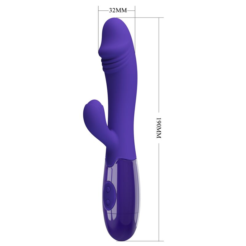 VIBRATORE SNAPPY YOUTH E STIMOLATORE DEL PUNTO G VIOLETTO - CHARME VIBE