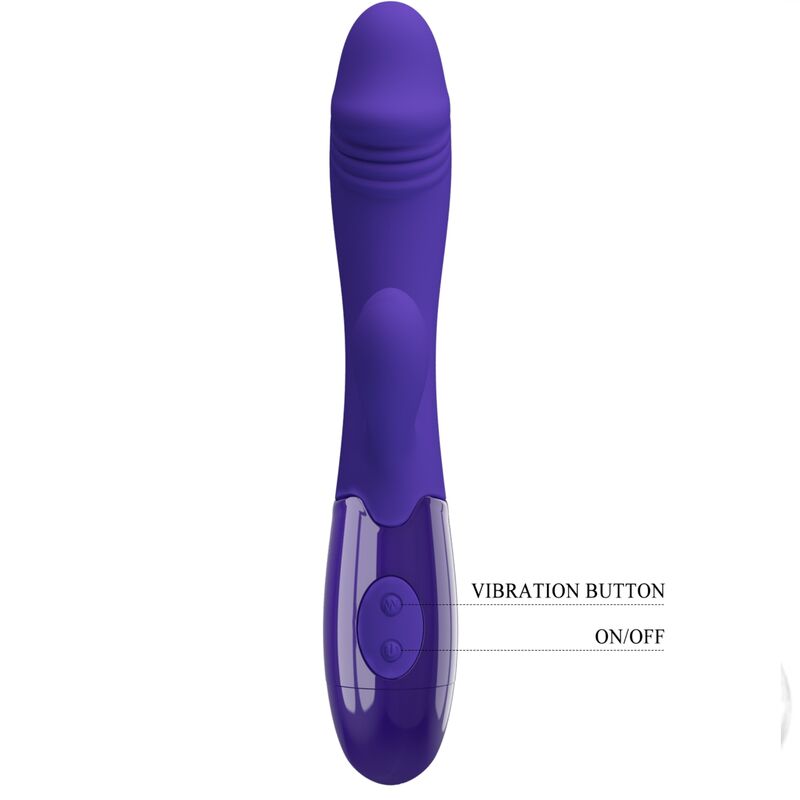 VIBRATORE SNAPPY YOUTH E STIMOLATORE DEL PUNTO G VIOLETTO - CHARME VIBE