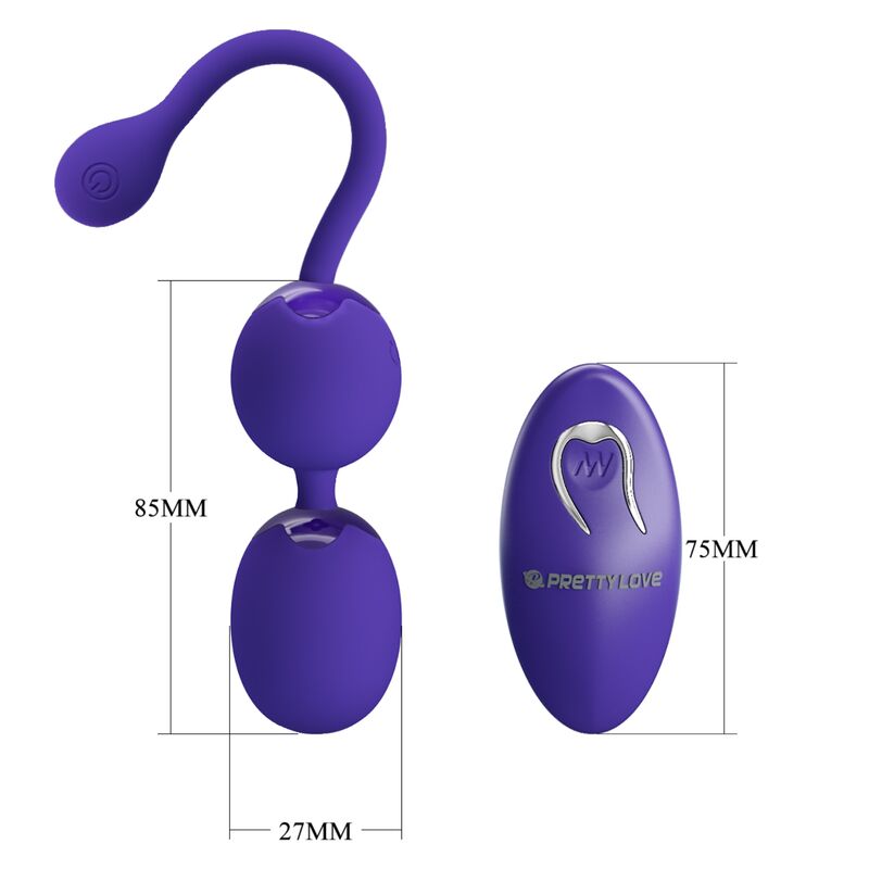 SFERE PER TELECOMANDO WILLIE YOUTH E VIBRAZIONE VIOLETTO - CHARME VIBE