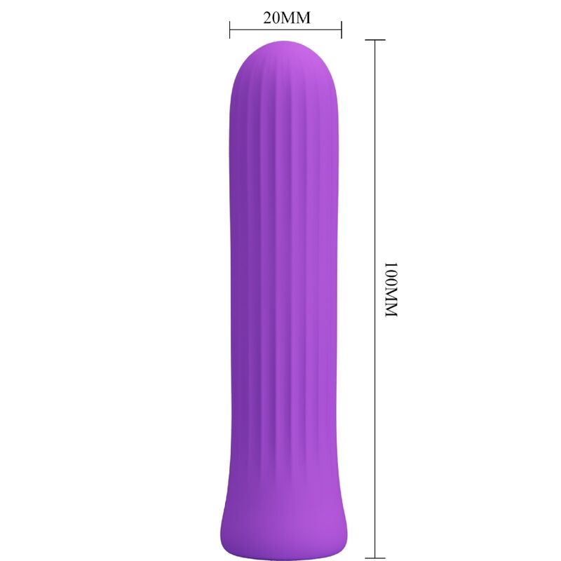 VIBRATORE STIMOLATORE BLANCHE LILLA - CHARME VIBE