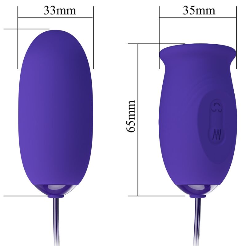 VIBRATORE STIMOLATORE RICARICABILE DAISY YOUTH VIOLETTO - CHARME VIBE