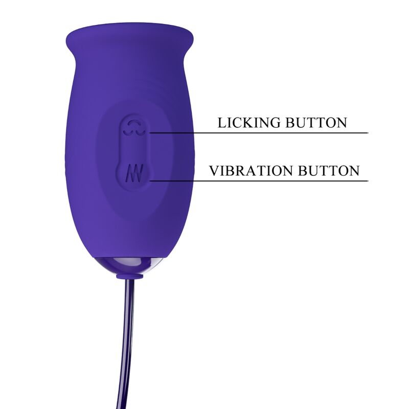 VIBRATORE STIMOLATORE RICARICABILE DAISY YOUTH VIOLETTO - CHARME VIBE