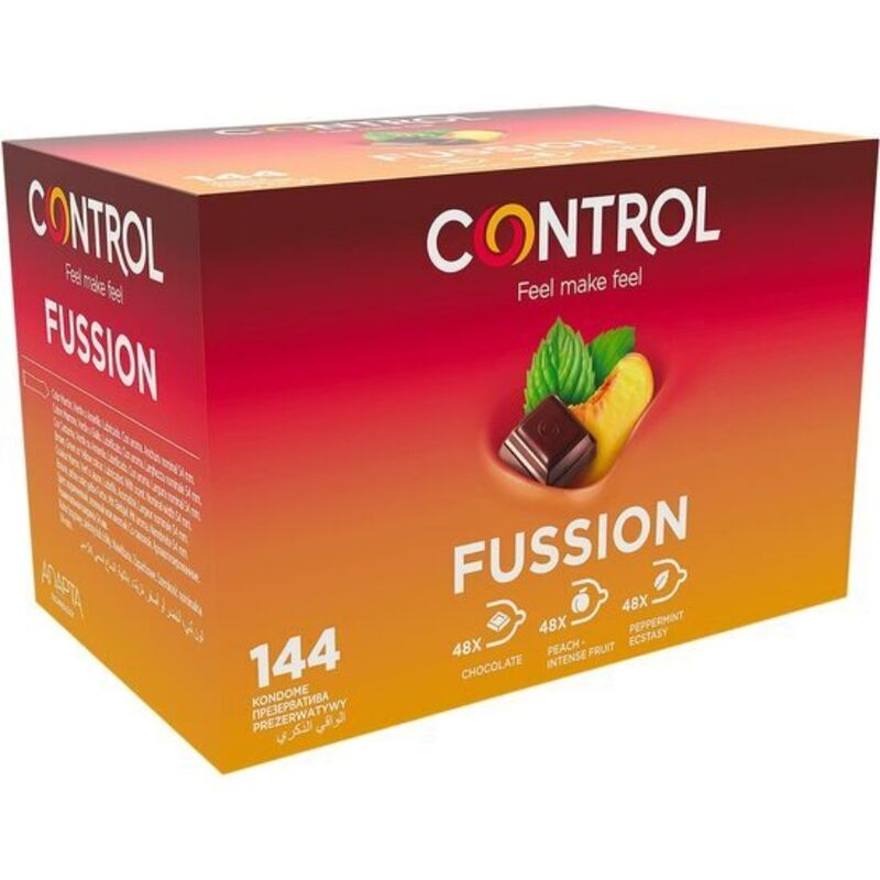 PRESERVATIVI ADAPTA FUSSION 144 UNITÀ- CHARME VIBE