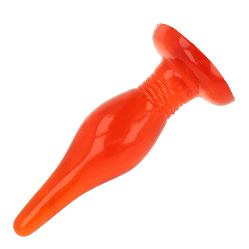 PLUG ANALE SOFT TOUCH ROSSO 14.2 CM - CHARME VIBE