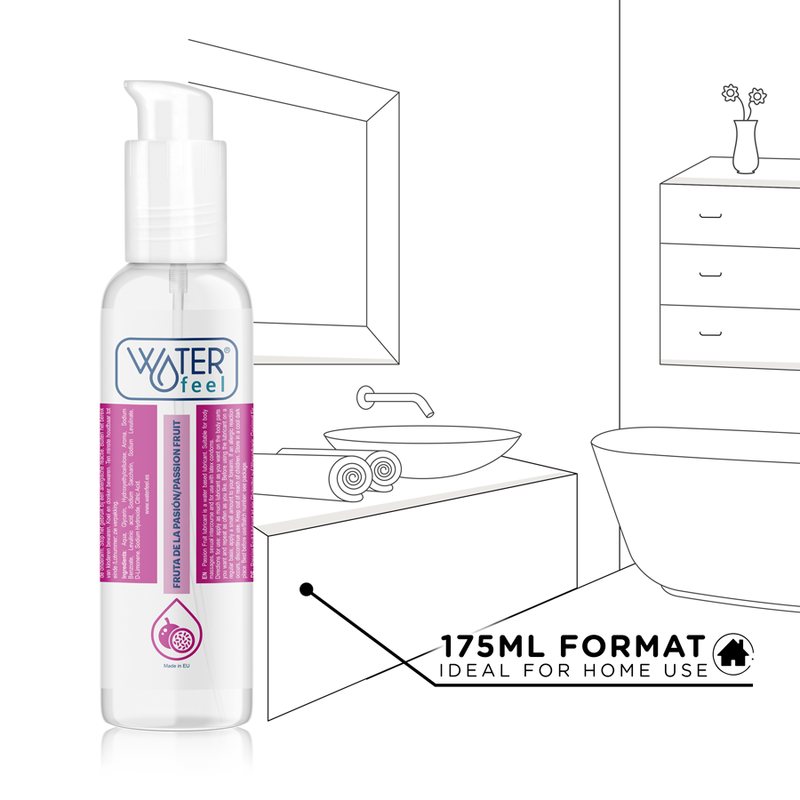 LUBRIFICANTE A BASE ACQUA AL FRUTTO DELLA PASSIONE 175 ML - CHARME VIBE