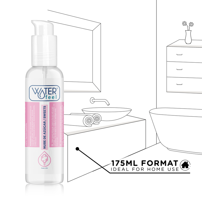 LUBRIFICANTE NUVOLA DI ZUCCHERO 175 ML - CHARME VIBE
