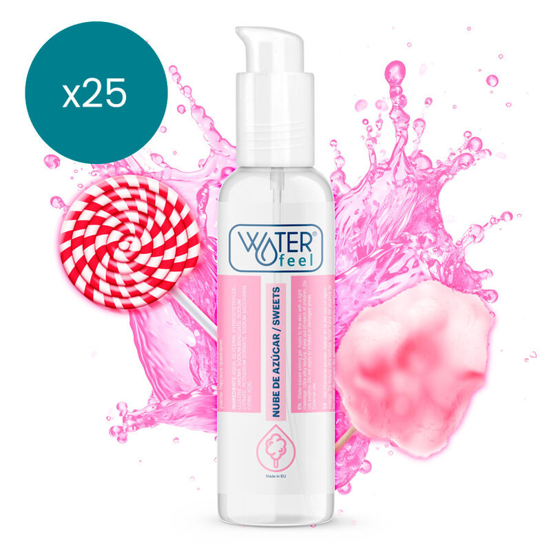 LUBRIFICANTE SUGAR CLOUD 175 ML CONFEZIONE 25 UNITÀ - CHARME VIBE