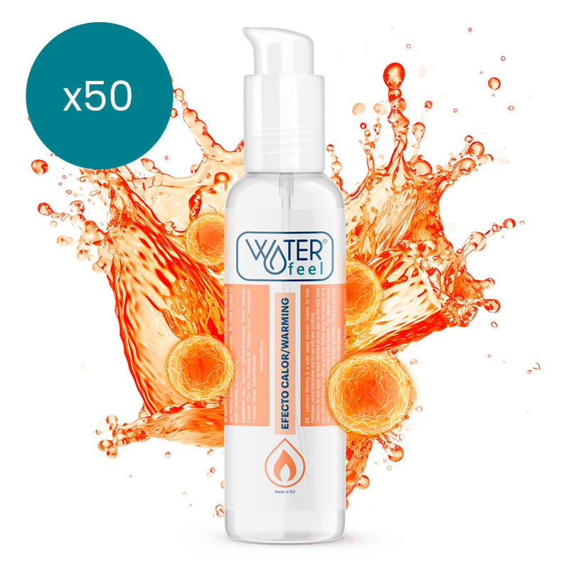 LUBRIFICANTE AD EFFETTO CALORE DA 150 ML CONFEZIONE DA 50 UNITÀ - CHARME VIBE