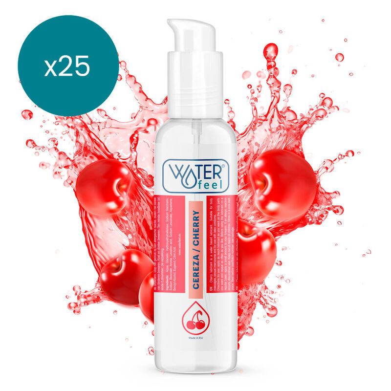 LUBRIFICANTE ALLA CILIEGIA 175 ML CONFEZIONE 25 UNITÀ - CHARME VIBE