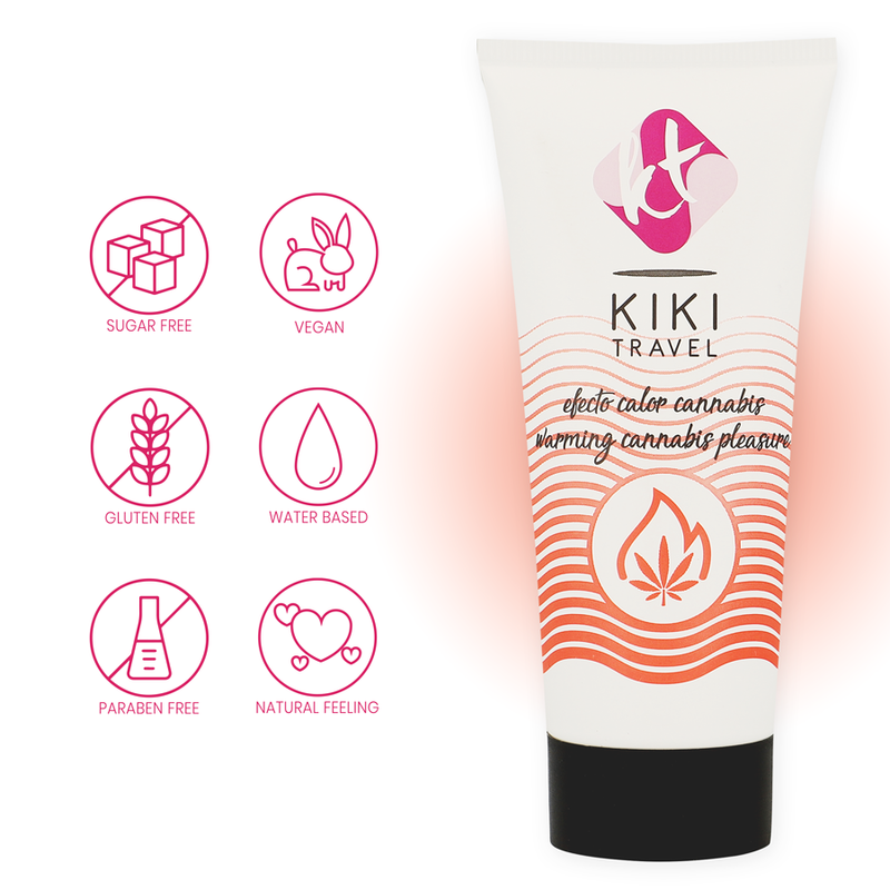 CANNABIS LUBRIFICANTE EFFETTO CALDO 50 ML - CHARME VIBE