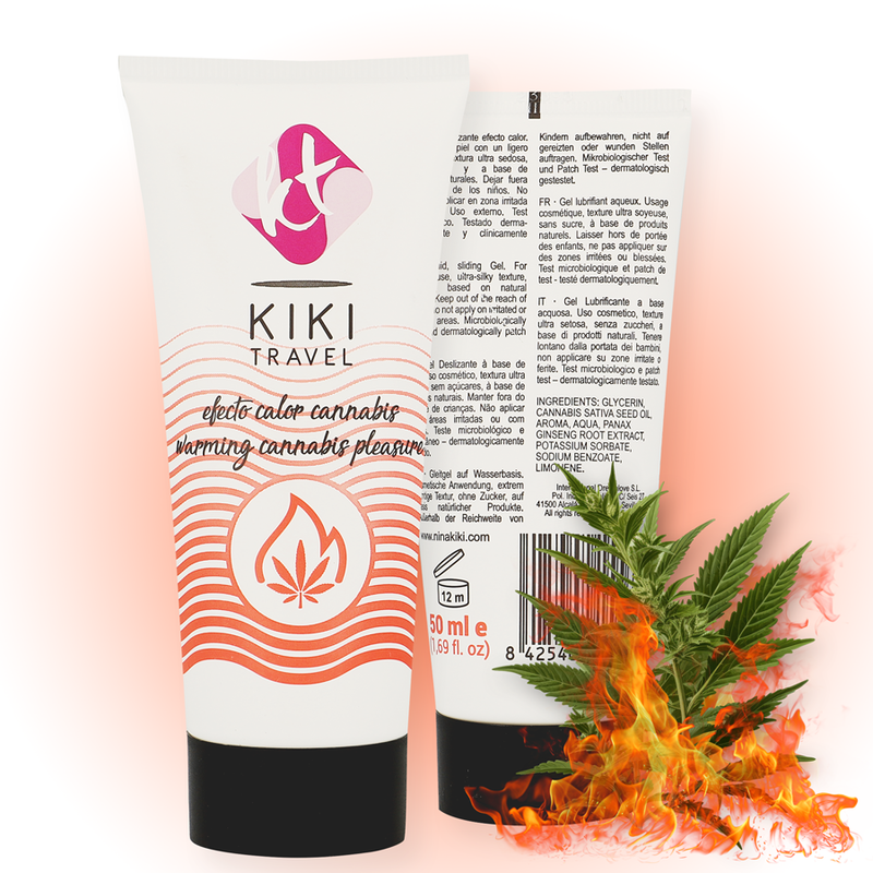 CANNABIS LUBRIFICANTE EFFETTO CALDO 50 ML - CHARME VIBE