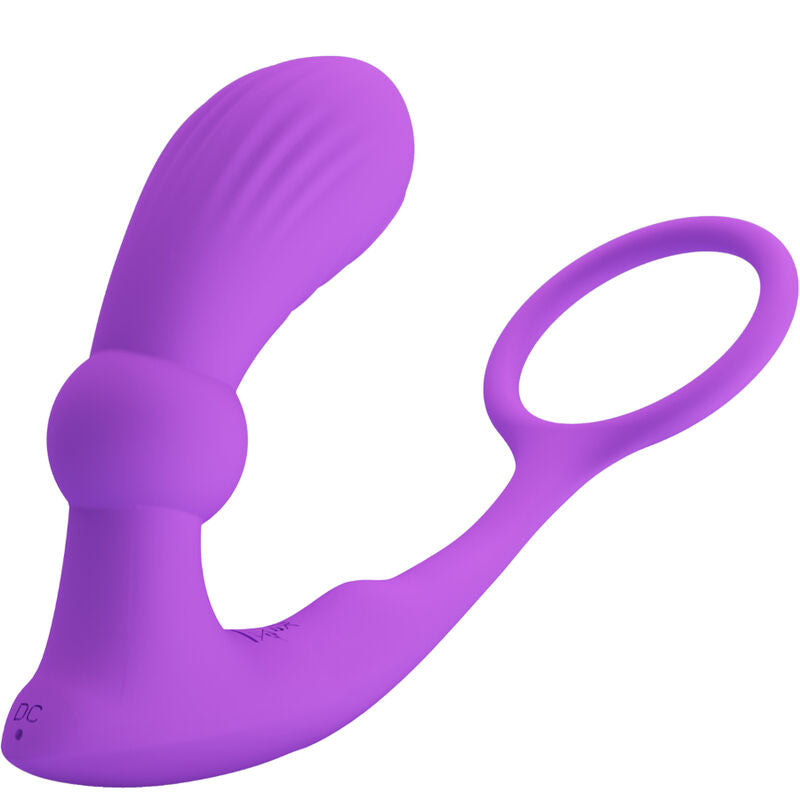 ANELLO ANALE E VIBRATORE WARREN VIOLA - CHARME VIBE
