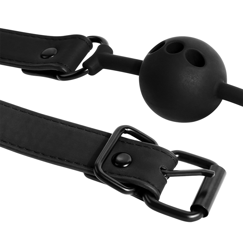 BALL GAG IN SILICONE TRASPIRANTE -CHARME VIBE