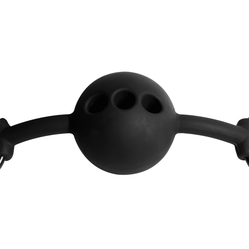 BALL GAG IN SILICONE TRASPIRANTE -CHARME VIBE