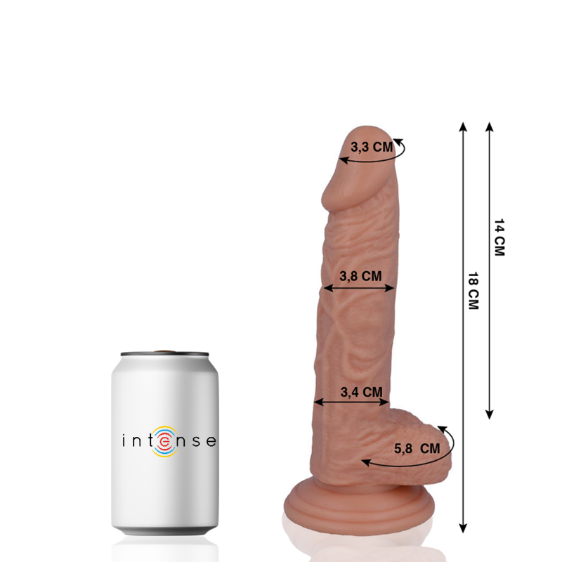 PENE REALISTICO 18 CM O 3.8 CM - CHARME VIBE