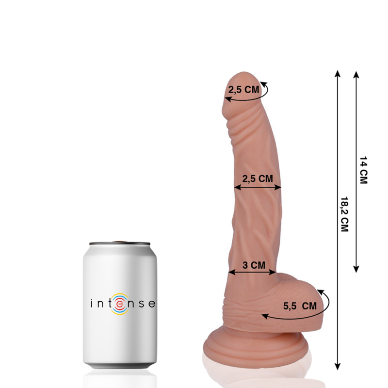 PENE REALISTICO 18.2 CM O 2.5 CM - CHARME VIBE