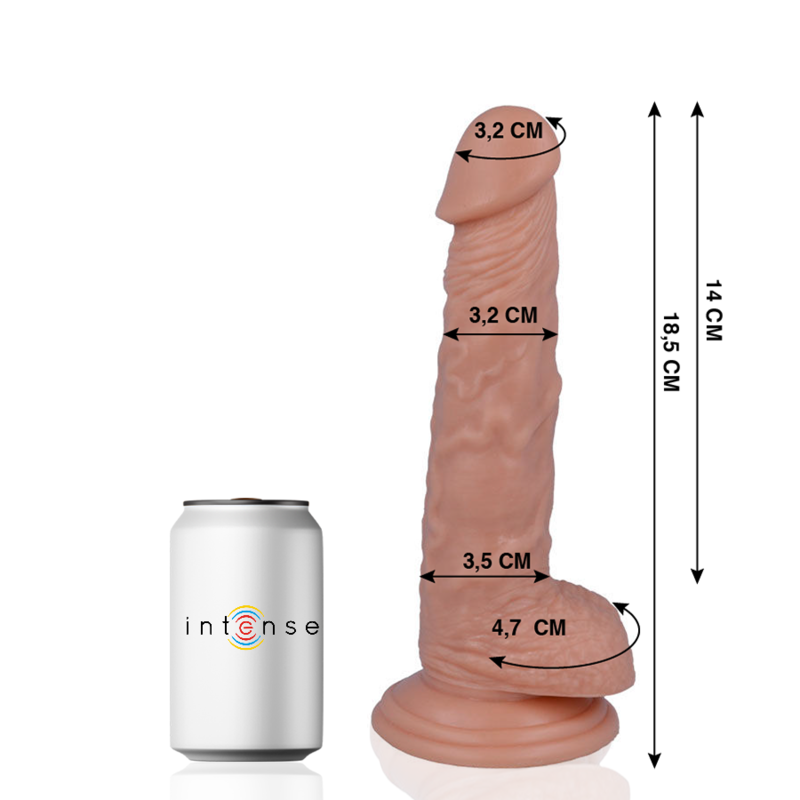 PENE REALISTICO 18.5 CM O 3.2 CM - CHARME VIBE