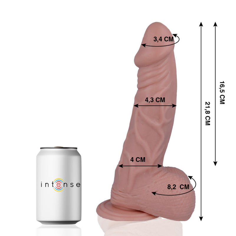 PENE REALISTICO 21.8 CM O 4.3 CM - CHARME VIBE