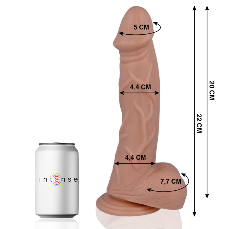PENE REALISTICO 22 CM O 4.4 CM - CHARME VIBE