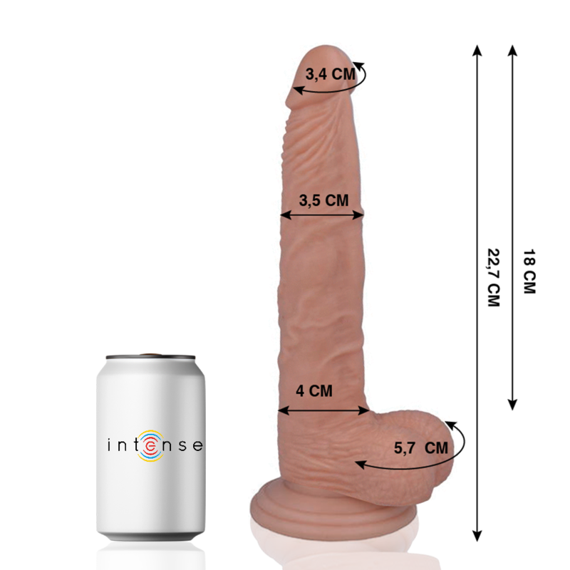 PENE REALISTICO 22.7 CM O 3.5 CM - CHARME VIBE