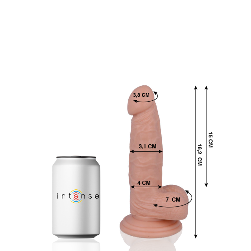 PENE REALISTICO 16.2 CM O 3.1 CM - CHARME VIBE