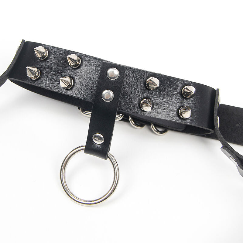 IMBRACATURA REGGISENO E COLLANA CON CATENE TAGLIA UNICA