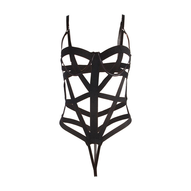 BODY SEXY CON TAGLI NERO S/M