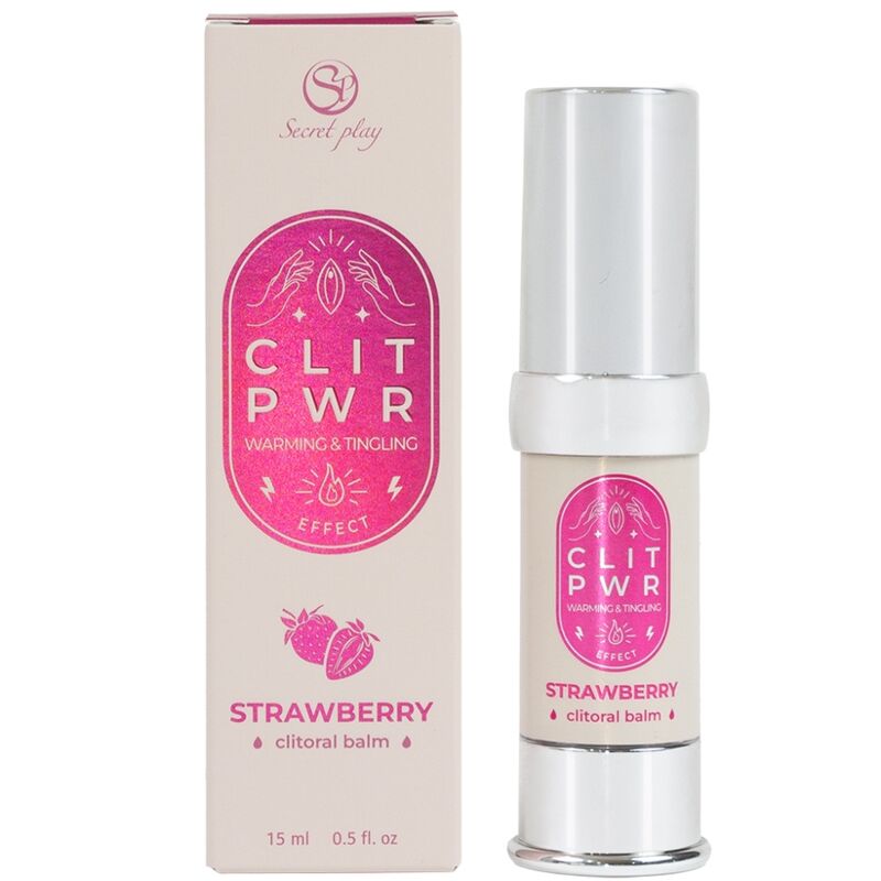 CLIT PWR BALSAMO PER CLITORIDE ALLA FRAGOLA - CHARME VIBE
