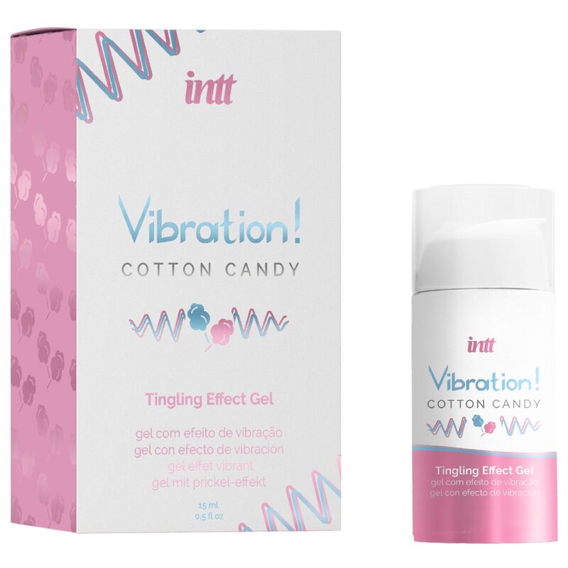 GEL LIQUIDO VIBRATORE POTENTE STIMOLANTE INTIMO PER ZUCCHERO DI COTONE 15 ML - CHARME VIBE