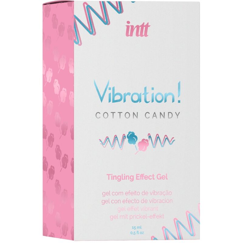GEL LIQUIDO VIBRATORE POTENTE STIMOLANTE INTIMO PER ZUCCHERO DI COTONE 15 ML - CHARME VIBE