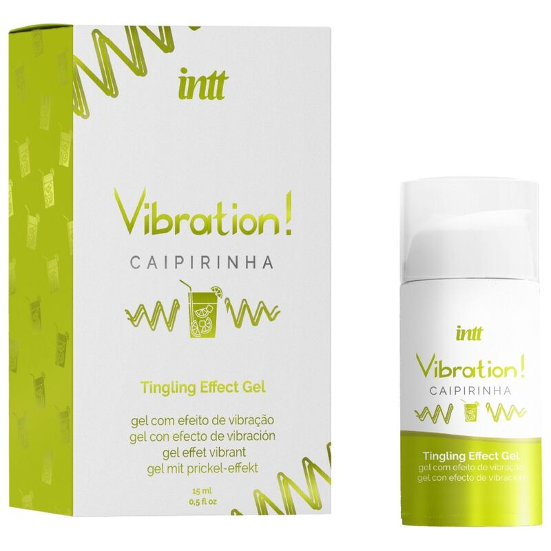 POTENTE STIMOLANTE INTIMO CAIPIRINHA GEL VIBRATORE LIQUIDO 15 ML - CHARME VIBE