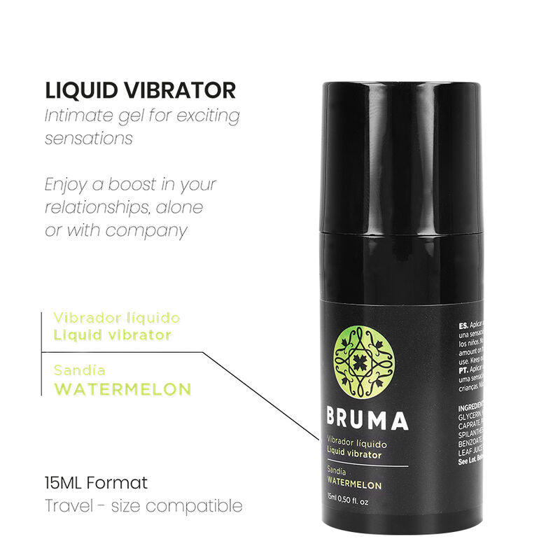 VIBRATORE LIQUIDO ULTRA SCORREVOLE ANGURIA 15 ML - CHARME VIBE