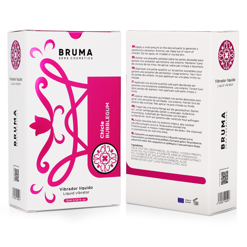 VIBRATORE LIQUIDO BUBBLEGUM ULTRA SCORREVOLE 15 ML - CHARME VIBE