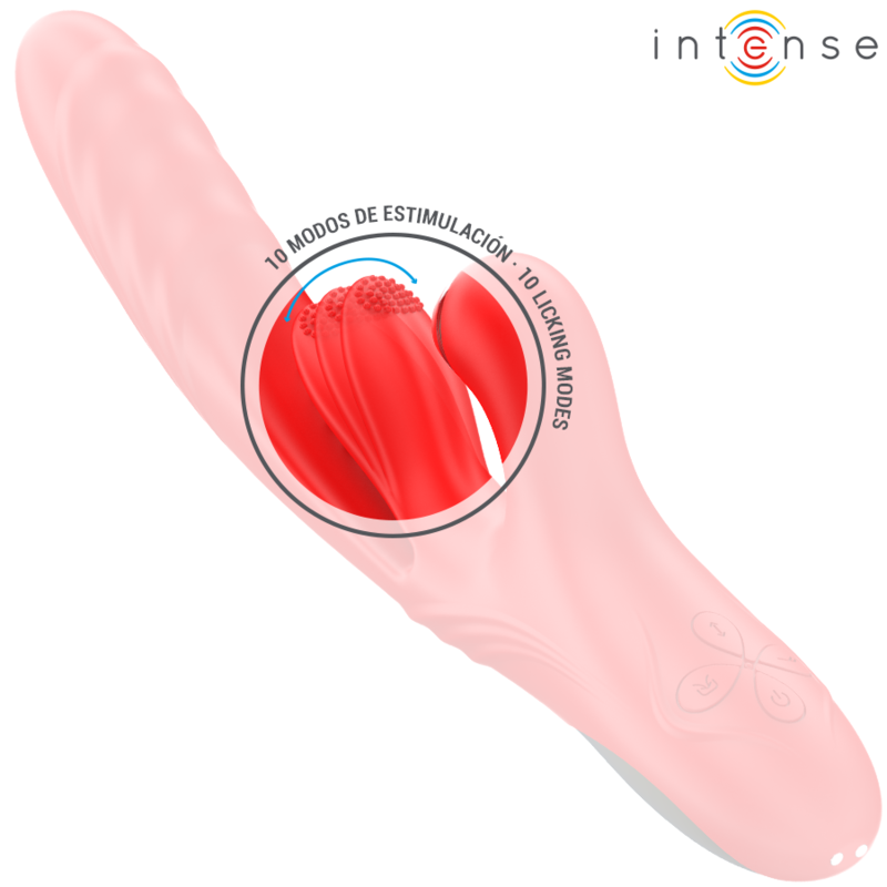 KAROL VIBRATORE MULTIFUNZIONE SPINTA & STIMOLAZIONE & ONDE STIMOLANTI ROSSO