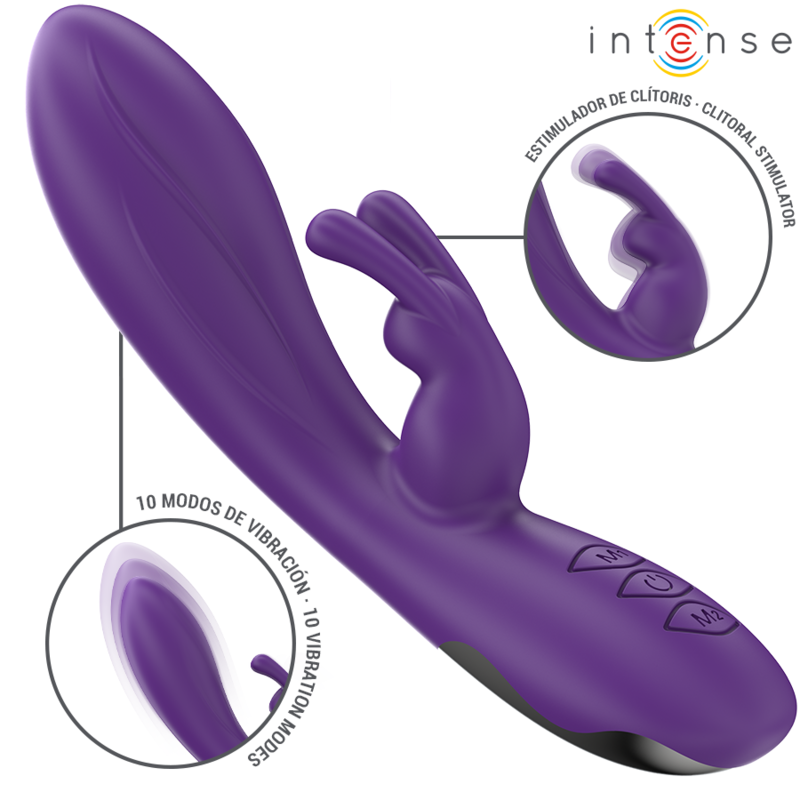 RANDALL VIBRATORE RABBIT 10 VIBRAZIONI VIOLA