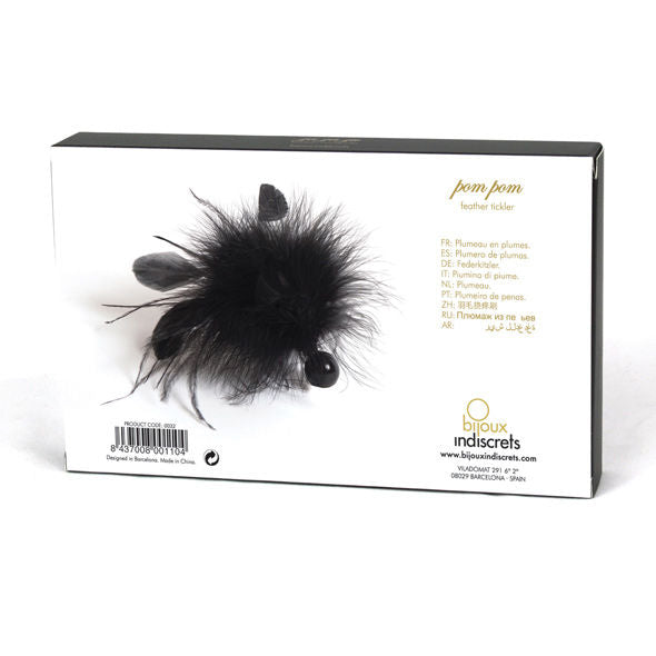 SPOLVERINO IN PIUMA POM POM - CHARME VIBE