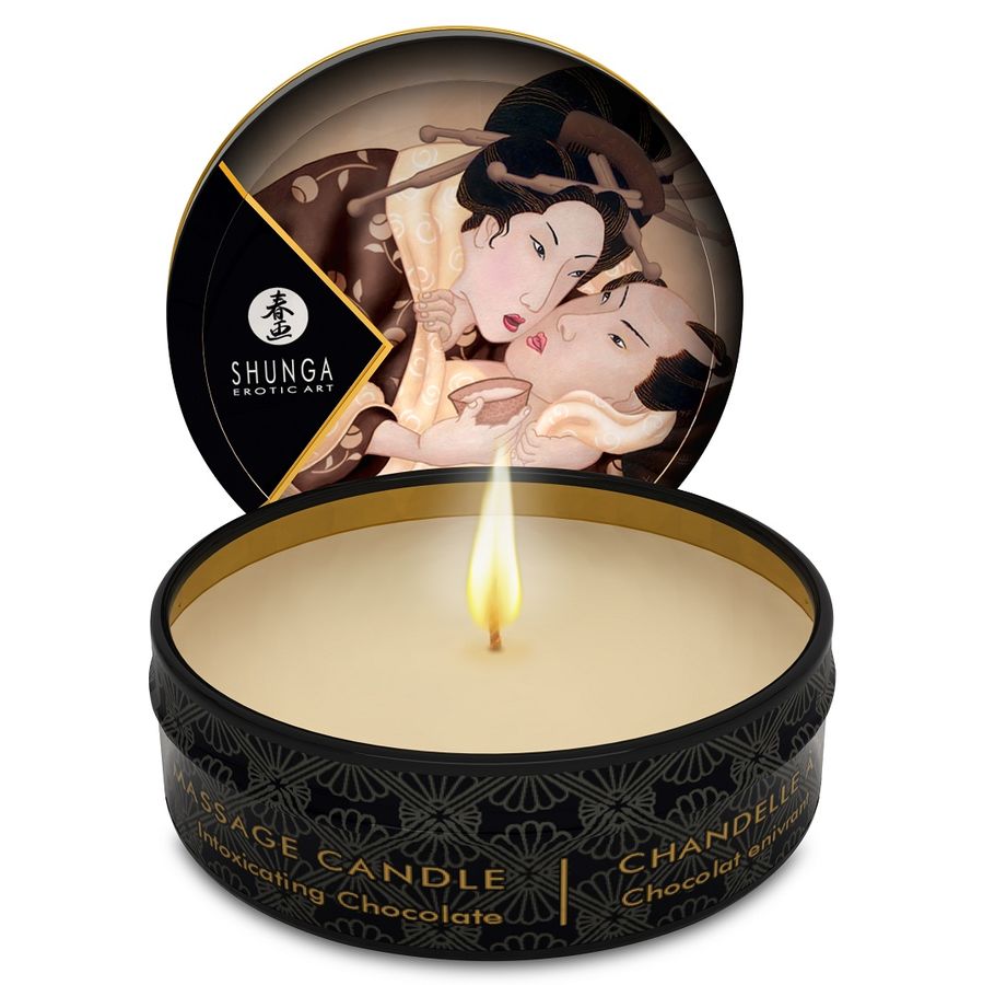 MINI CARESS BY CANDELIGHT CANDELA DA MASSAGGIO AL CIOCCOLATO 30 ML - CHARME VIBE