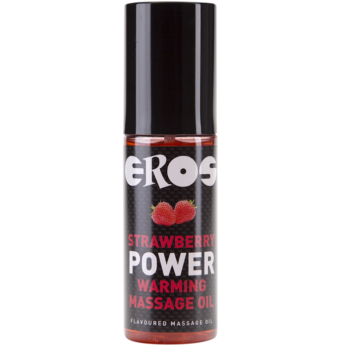 OLIO DA MASSAGGIO RISCALDANTE EROS FRAGOLA - CHARME VIBE