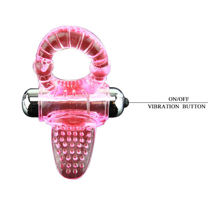 ANELLO DOLCE ABS 10 RITMI ANELLO VIBRATORE PENE ROSA - CHARME VIBE