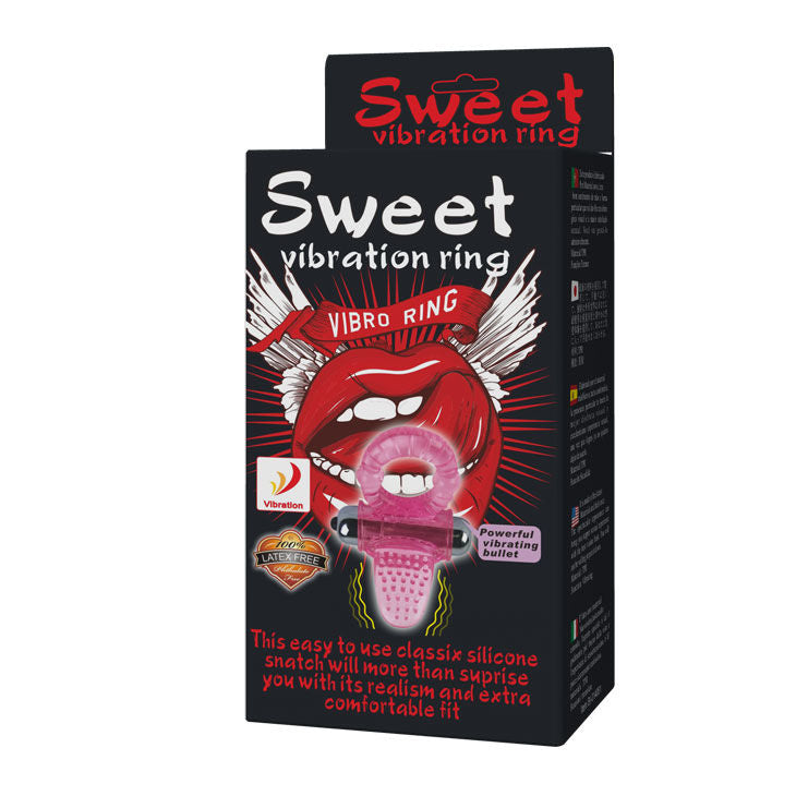 ANELLO DOLCE ABS 10 RITMI ANELLO VIBRATORE PENE ROSA - CHARME VIBE