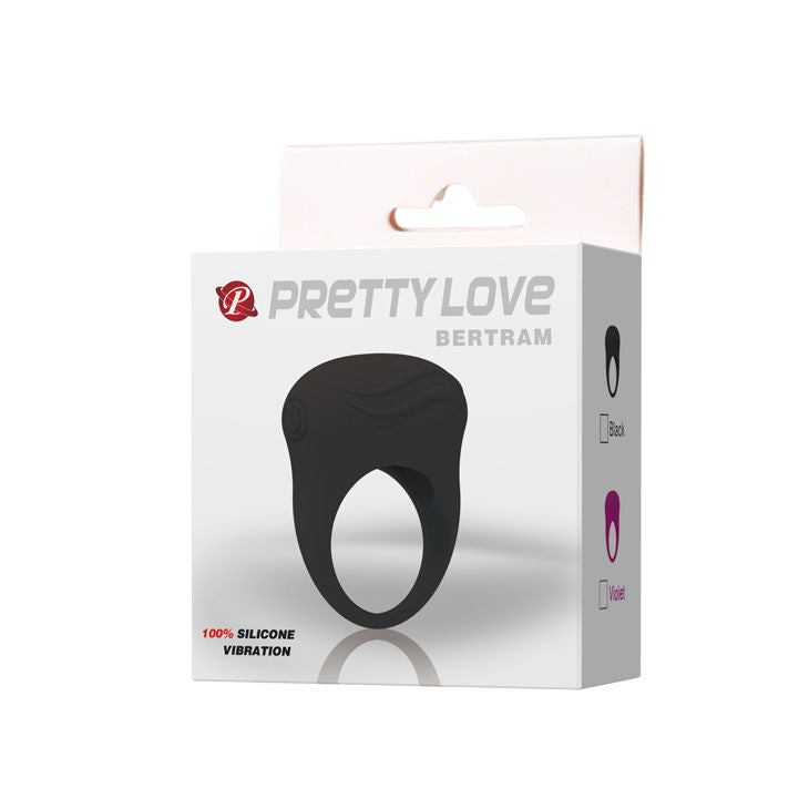 ANELLO VIBRATORE NERO BERTRAM - CHARME VIBE