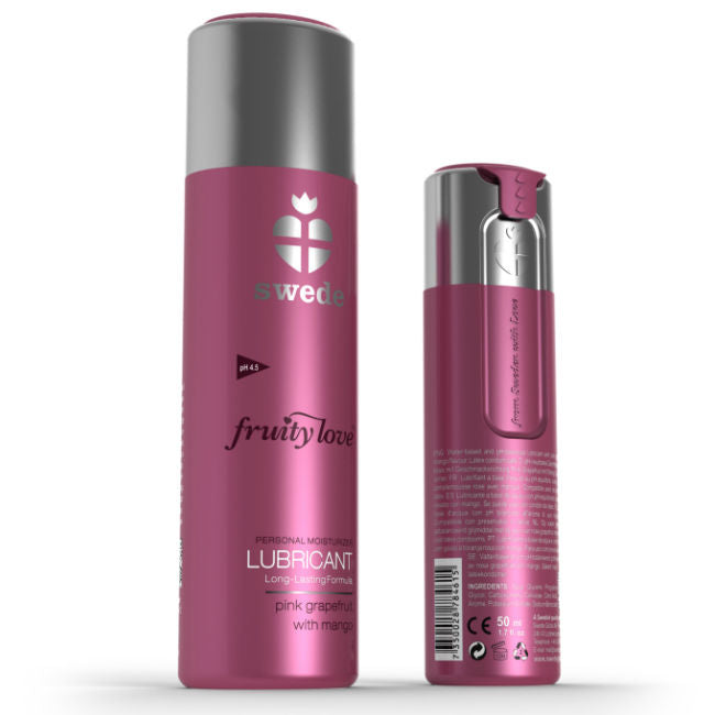 FRUITY LOVE LUBRIFICANTE POMPELMO ROSA CON MANGO 50 ML - CHARME VIBE