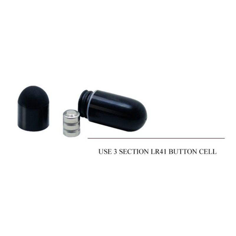 ANELLO VIBRATORE THIMBLE NERO - CHARME VIBE