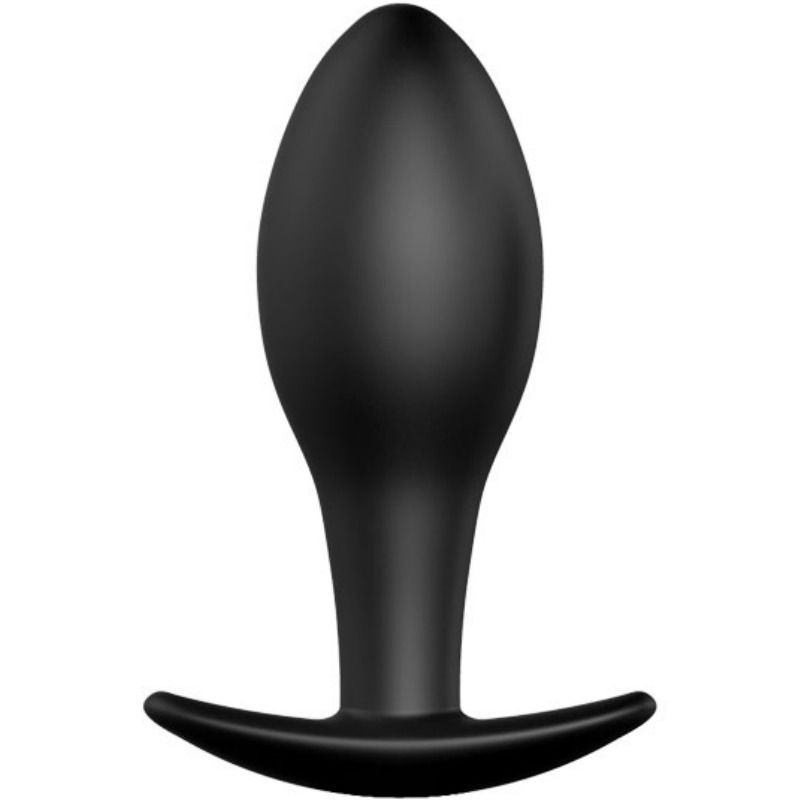 PLUG ANALE ANCORANTE IN SILICONE 8.5 CM NERO - CHARME VIBE