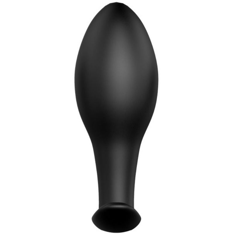PLUG ANALE ANCORANTE IN SILICONE 8.5 CM NERO - CHARME VIBE