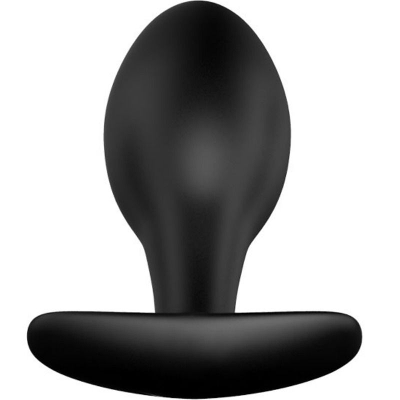 PLUG ANALE ANCORANTE IN SILICONE 8.5 CM NERO - CHARME VIBE
