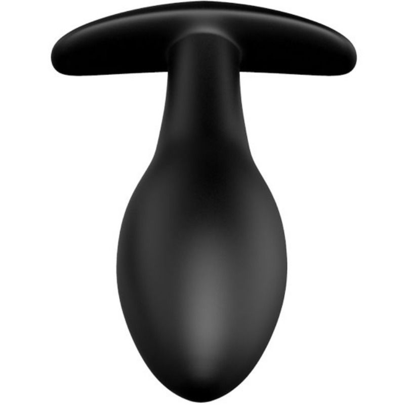 PLUG ANALE ANCORANTE IN SILICONE 8.5 CM NERO - CHARME VIBE