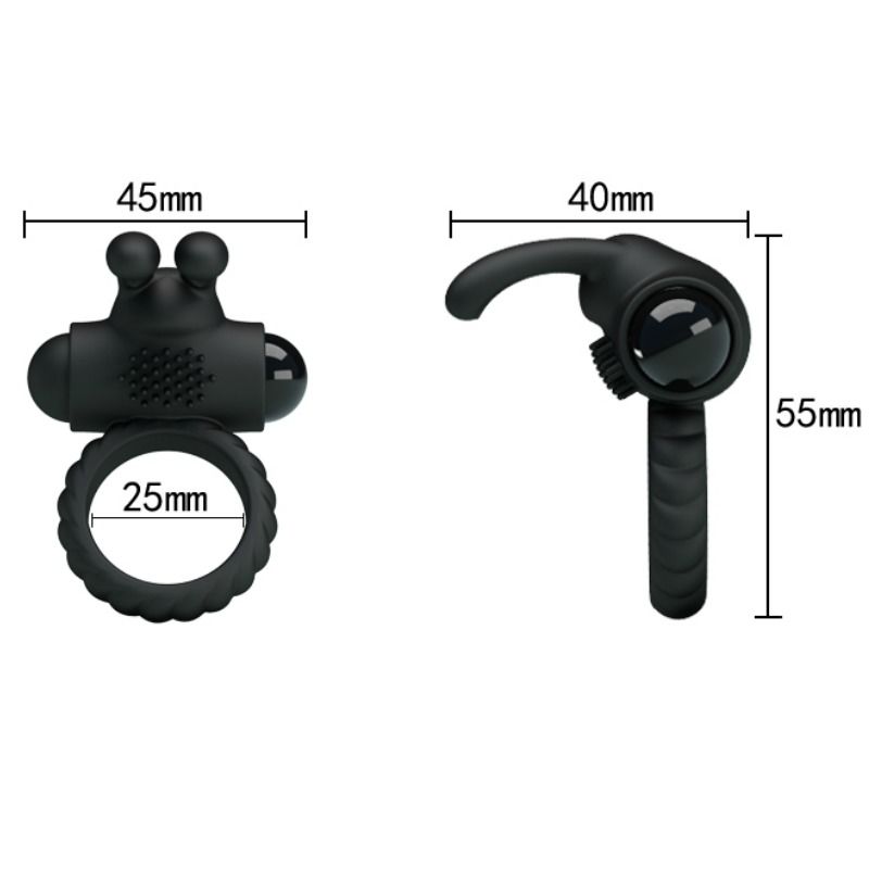 ANELLO VIBRANTE EUDORA CON STIMOLATORE - CHARME VIBE