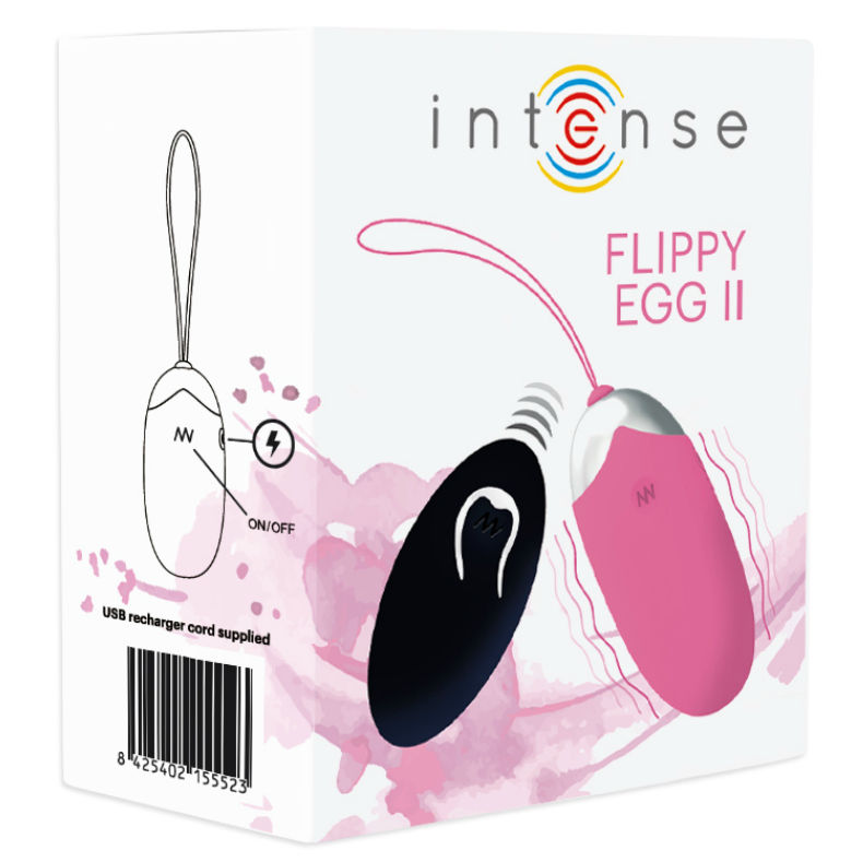 UOVO VIBRANTE FLIPPY II CON TELECOMANDO ROSA - CHARME VIBE