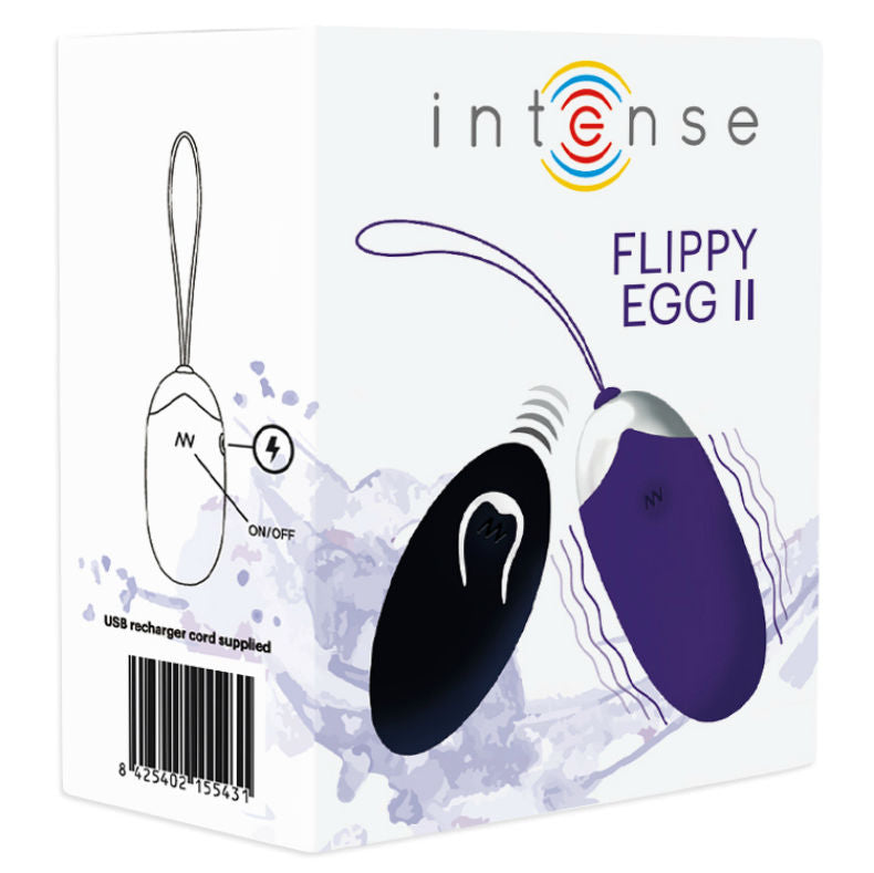 UOVO VIBRANTE FLIPPY II CON TELECOMANDO VIOLA - CHARME VIBE